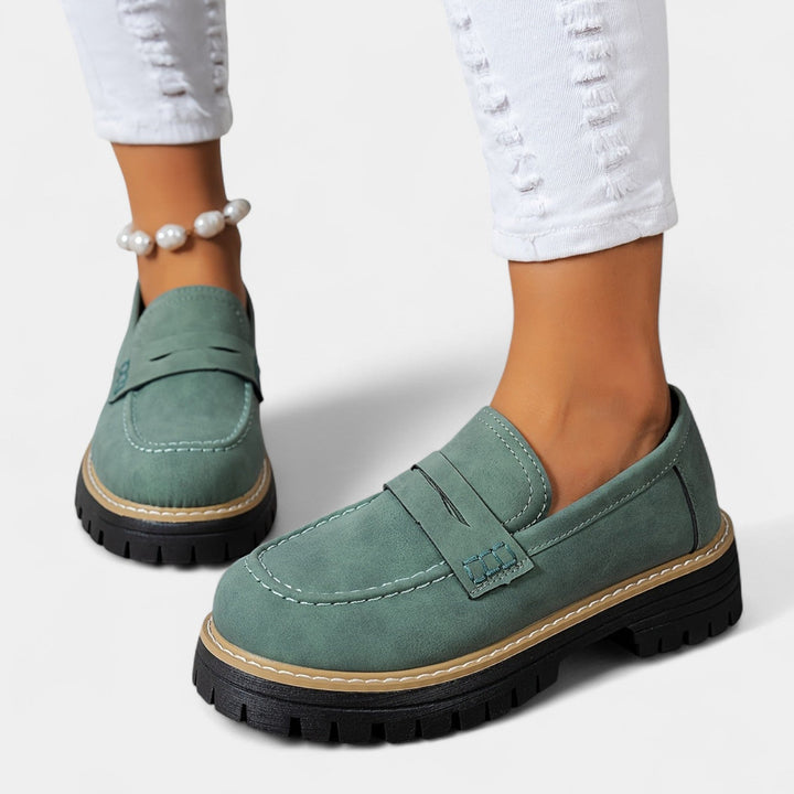 Michaela – Mocasines con suela gruesa