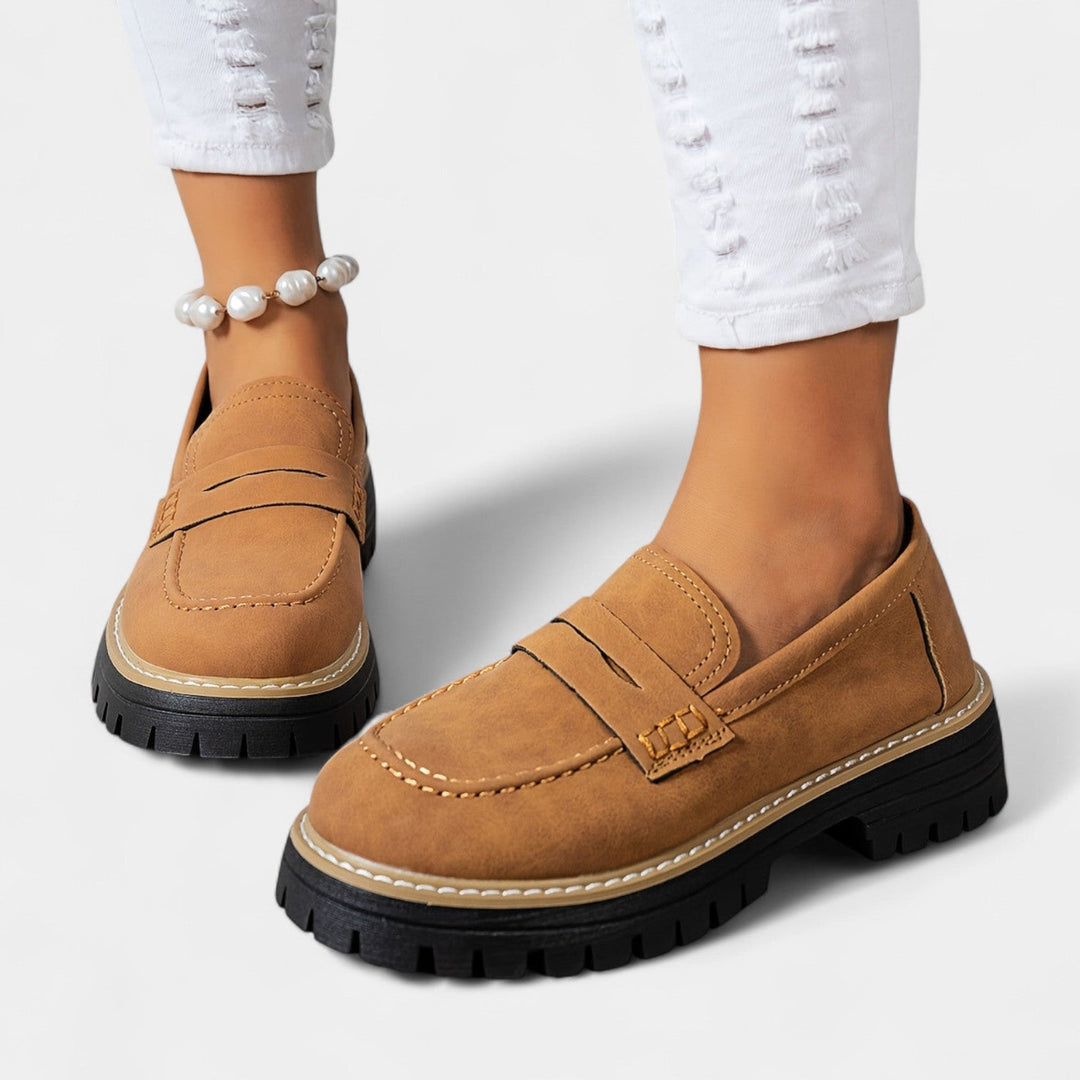 Michaela – Mocasines con suela gruesa